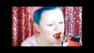 Pinup Overdrawn Red Lip Tutorial  Get Ready With Me [upl. by Ofelia]