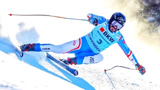 Cyprien SARRAZIN  Winner  Super G  Wengen SUI  2024 [upl. by Noevart]