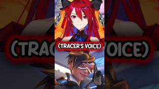 Elizabeth Does a Tracer Impression hololiveenglish hololive vtuber [upl. by Anrol610]