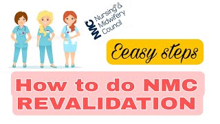 NMC REVALIDATION EASY STEPSHow to do NMC revalidation after 3 years Example [upl. by Seena]