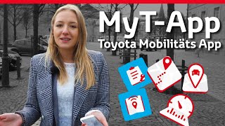 Die neue Toyota MyT App  Alle Funktionen erklärt  TestReview [upl. by Eimiaj881]