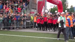 U11U15 Mannschaftseinlauf Cordial Cup 2017 in Kirchberg 02062017 [upl. by Argyres]