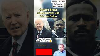 Antonio Controversial Jab On Biden  Trump Shot At Rally  Antonio Brown  Joe Biden  Donald Trump [upl. by Psyche]