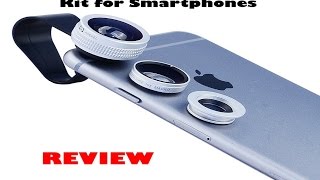 Apexel 3 In 1 Clip On Lens Kit for Smartphones Review [upl. by Oretos376]