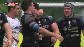 Highlights Petrarca Rugby vs Valorugby Emilia 3416 14052023 [upl. by Gary]