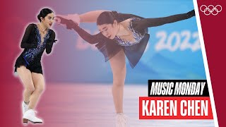 ⛸️ Requiem on Ice ❄️ Karen Chen at Beijing 2022 [upl. by Ahsaelat]