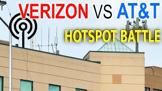 Verizon Vs ATampT Hotspot Comparison  How does it Compare to on Device Data [upl. by Solotsopa300]