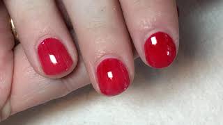 CND Shellac Luxe Application [upl. by Alesig399]