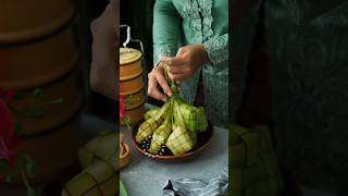 Chicken Rendang with ketupat recipe shortvideo [upl. by Clementius]