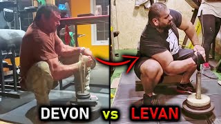 LEVAN SAGINASHVILI TRIES DEVON LARRATT PRONATION LIFT [upl. by Eldridge749]