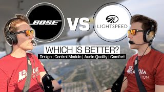 Bose A20 vs Lightspeed Delta Zulu ANR Headsets  HONEST REVIEW [upl. by Annadal]