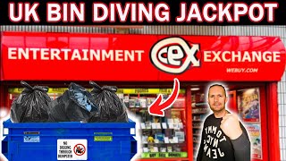 DUMPSTER DIVING UK MEGA SCORE WASTE NOT WANT NOT [upl. by Avraham]