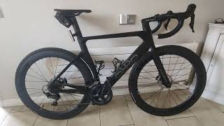 Affordable Aero Bike Orro Venturi STC Ultegra Stealth Black [upl. by Kobi931]