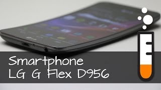 LG G Flex LGD956 Smartphone  Resenha Brasil [upl. by Fancy]