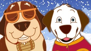 The Rescue Dogs  Funny Cartoons for Children  The Adventures of Annie and Ben [upl. by Baggott]