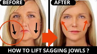 🛑 FACE EXERCISES TO REDUCE JOWLS SAGGY SKIN LAUGH LINES CHEEKS LIFT FOREHEAD LINES FROWN LINES [upl. by Kellda]