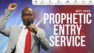 May 2024 Prophetic Entry Service I Pastor Moses Omoviye [upl. by Cecile]