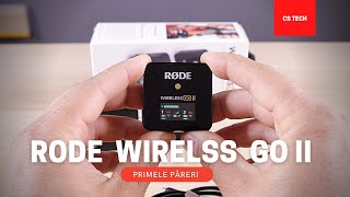 RODE Wireless GO II primele păreri și ce ma făcut pe mine sa le achiziționez fata de Rode GO I [upl. by Utta]