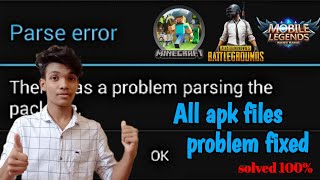 how to fix parsing package error on android there was a problem parsing the package [upl. by Cock]