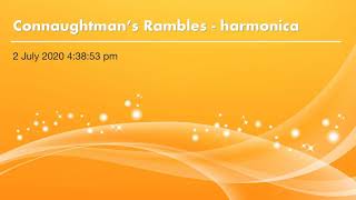 Connaughtman’s Rambles  harmonica [upl. by Sarah]