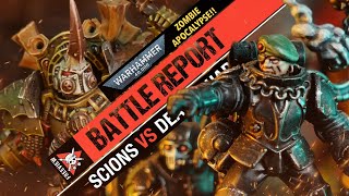 Death Guard vs Tempestus Scions  Warhammer 40000 Battle Report [upl. by Nilsoj238]