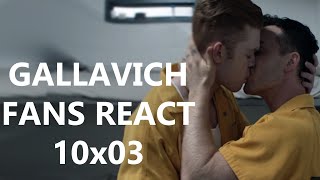 Gallavich Fans React to 10x03 [upl. by Bandur]