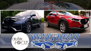 Mazda CX30 FWD Sport vs Honda CRV SX AWD  HeadtoHead [upl. by Katherine]