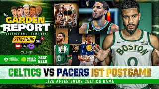 LIVE Celtics vs Pacers IST Postgame Show  Garden Report [upl. by Conlin964]