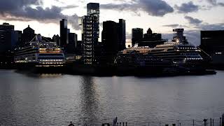 Holland America Line Volendam Cruise Ship Departs Port Of Montreal Saturday October 5 2024 RME 9036 [upl. by Irec365]