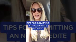 Tips For Submitting An NVC Expedite Request  NVC Expedite Request 2021  Immigration Guide [upl. by Oicinoid376]