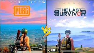 Pubg Mobile vs The Last Survivor Comparison  Which one is best [upl. by Ylerebmik]