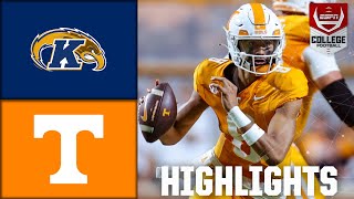 Kent State Golden Flashes vs Tennessee Volunteers  Full Game Highlights  ESPN College Football [upl. by Nwahsan410]