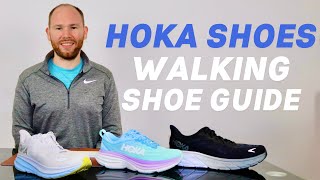 Best Hoka Shoes for Walking by a Foot Specialist [upl. by Nnaillek]