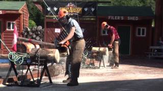 Great Alaskan Lumberjack Show  Shore Excursion  NCL [upl. by Naujat773]