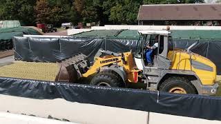 Steinfurt Duitsland maiskuil voeropslag van MBS uit de fabriek te Emmen [upl. by Dyal]