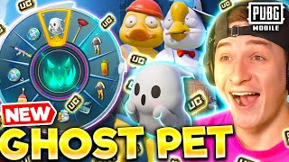 NEW 10000 UC GHOST HOLA BUDDY SPIN PUBG MOBILE [upl. by Atiuqaj]