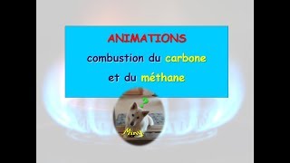 Combustion du carbone et du méthane [upl. by Gannes989]