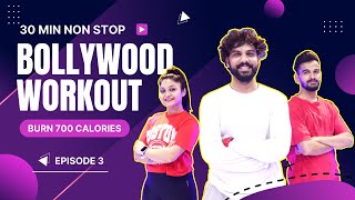 Bollywood Dance Workout  S01E03  30 Min NonStop Bollywood Dance Workout FITNESS DANCE With RAHUL [upl. by Suzanna]