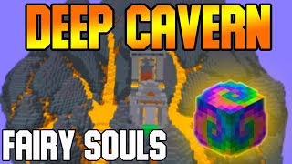 Души в Deep Cavern l Fairy soul in Deep Cavern l HYPIXEL skyblock rpg Остров рпг [upl. by Daukas474]