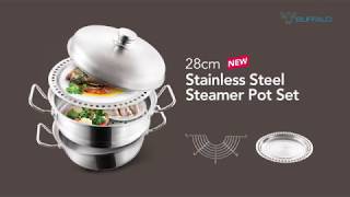 Buffalo 28cm steamer pot [upl. by Rori]