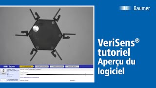 Baumer  Capteurs de vision VeriSens®  Tutoriel première approche du logiciel [upl. by Keryt468]