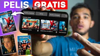 LA MEJOR APP para VER PELÍCULAS GRATIS series y TV✔️ [upl. by Ainerol199]