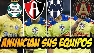 A UNAS HORAS DE LA FINAL EL AMERICA ANUNCIA LA LISTA DE SUS TRANSFERIBLES YA YA TIENEN NUEVO EQUIPO [upl. by Richmal52]