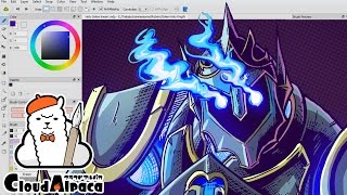 FireAlpaca Color and Effects Speed paint [upl. by Acinok453]