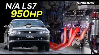 950hp all natural LS engine  fullBOOST [upl. by Bellew]