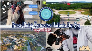 Bursa Uludağ Üniversitesi Hakkında Her Şey  Kampüs Yurt Ulaşım Çap Erasmus Yemekhane [upl. by Goulden]