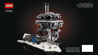 LEGO instructions  Star Wars  75306  Imperial Probe Droid [upl. by Anigriv]