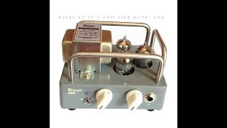 Wangs vt1h 1 watt tube amp [upl. by Bogosian]