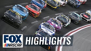 NASCAR Cup Series Quaker State 400 Available at Walmart Highlights  NASCAR on FOX [upl. by Dacia]