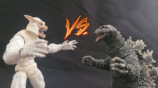 Godzilla 1962 vs The Wolfman GvK HK Battle [upl. by Roanne361]